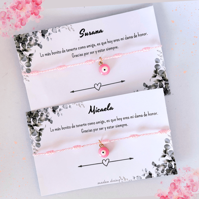 PULSERA 7 NUDOS ojo turco - Madan desing