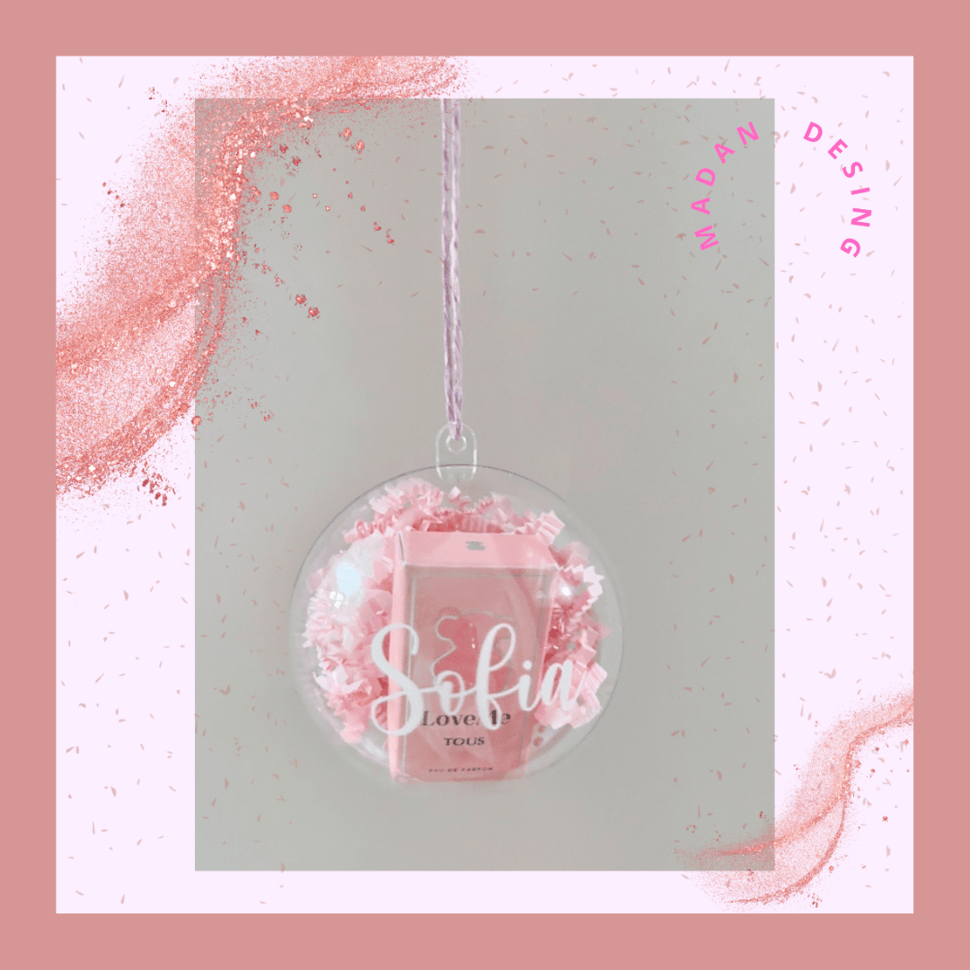 BOLA NAVIDAD CON PERFUME - Madan desing