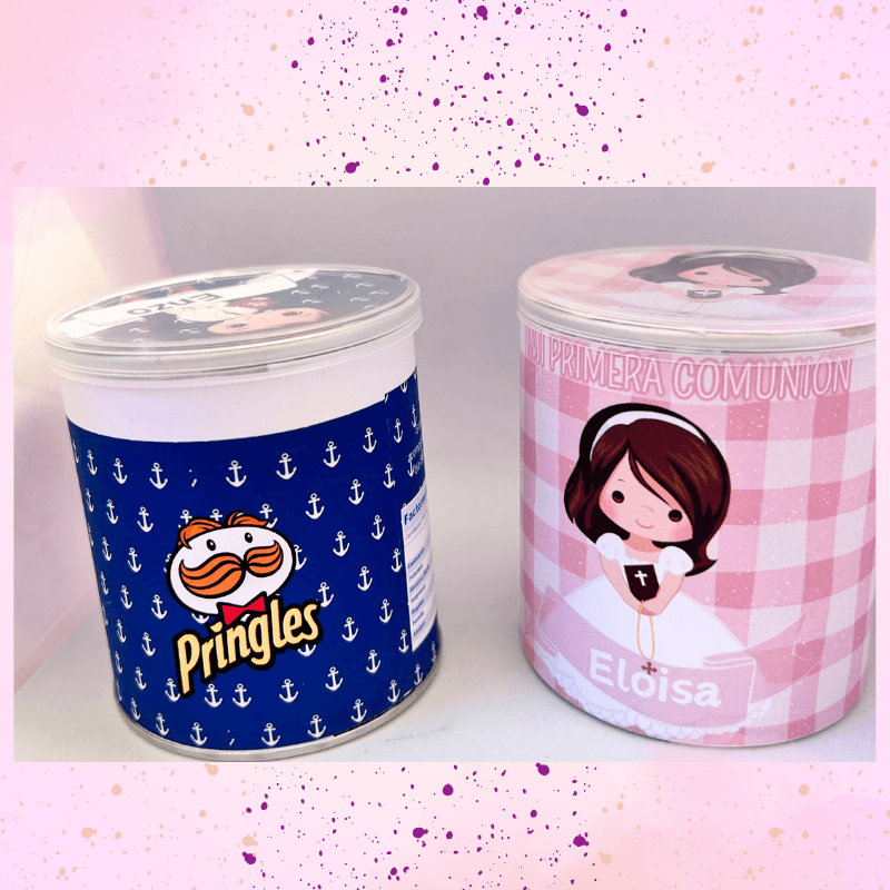 PATATAS PRINGLES comunión - Madan desing