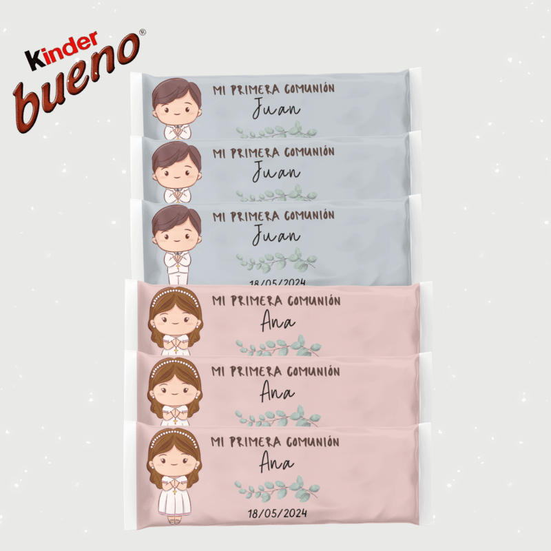 KINDER BUENO COMUNIÓN - Madan desing
