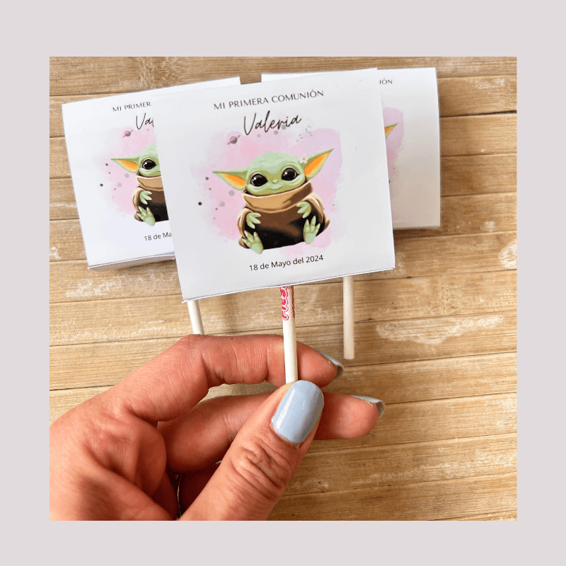 PIRULETA PERSONALIZADA comunión - Madan desing