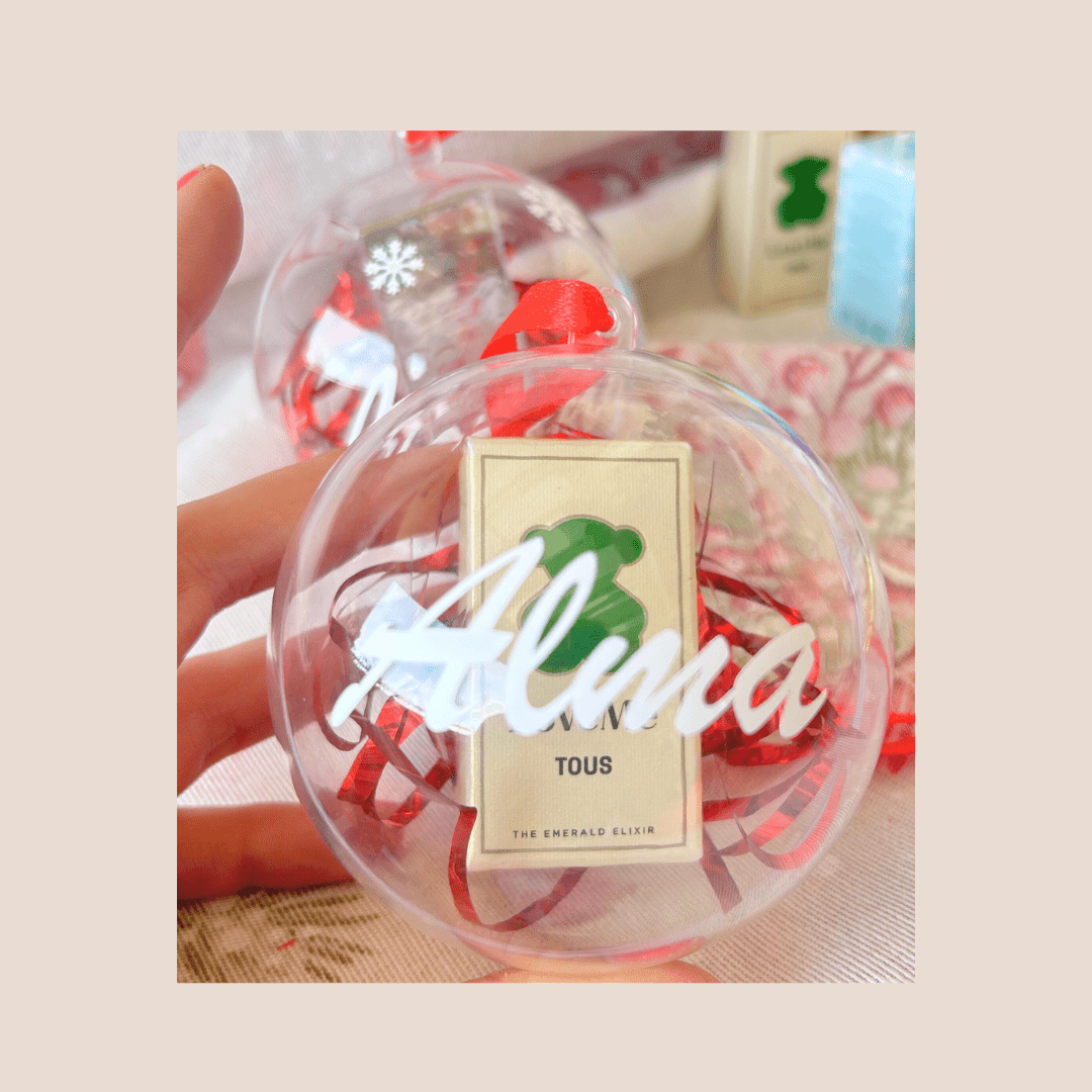 BOLA NAVIDAD CON PERFUME - Madan desing
