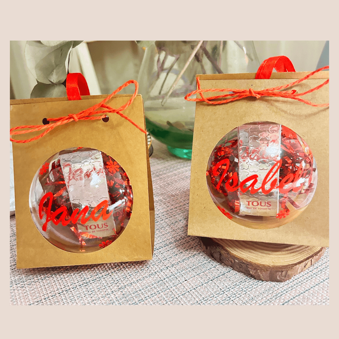 BOLA NAVIDAD CON PERFUME - Madan desing