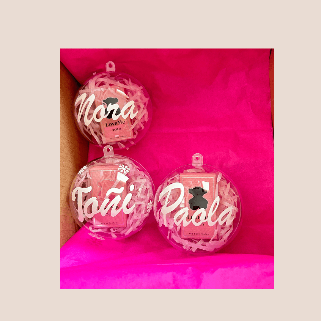 BOLA NAVIDAD CON PERFUME - Madan desing
