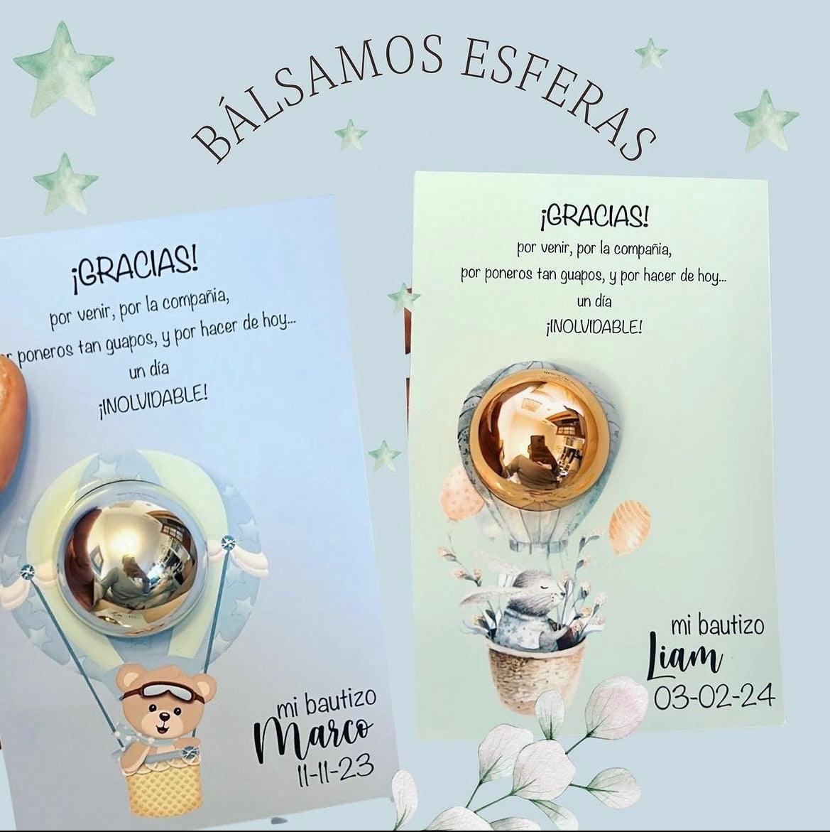 BÁLSAMO BAUTIZO pack 10 - Madan desing