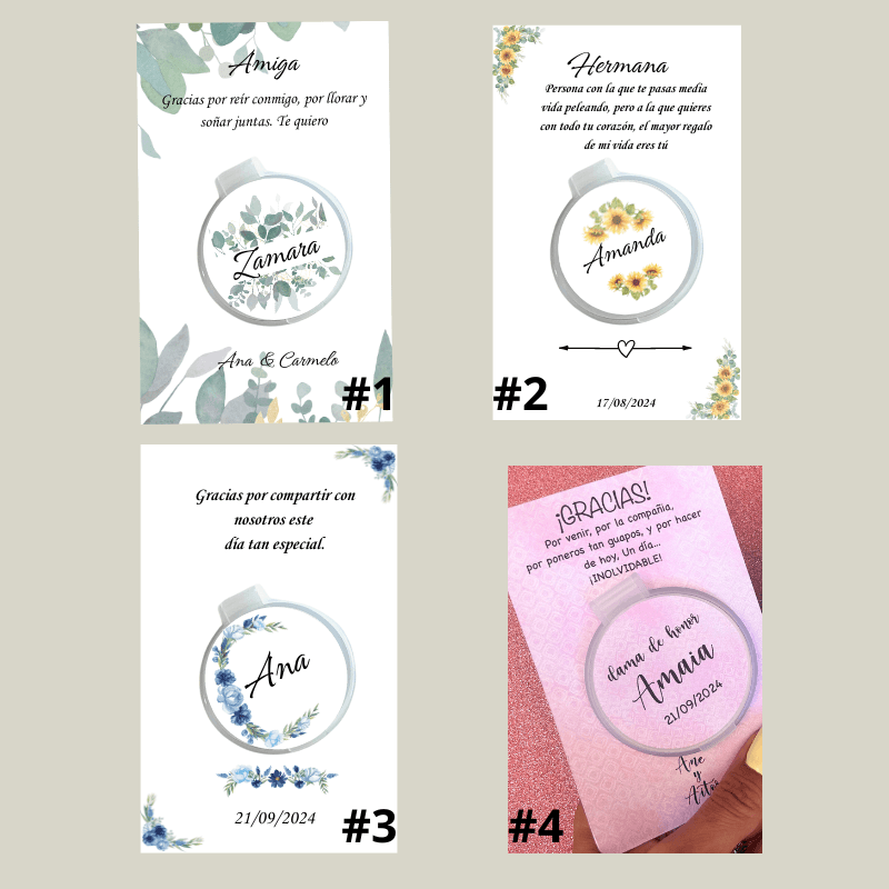 ESPEJO BODA pack5 - Madan desing