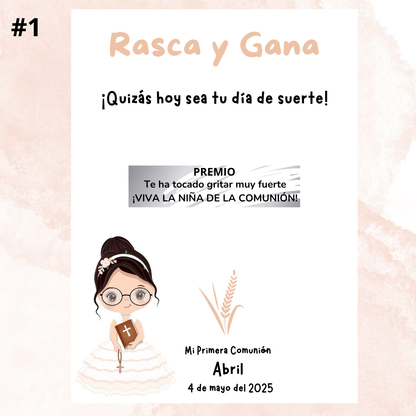 RASCA Y GANA COMUNIÓN