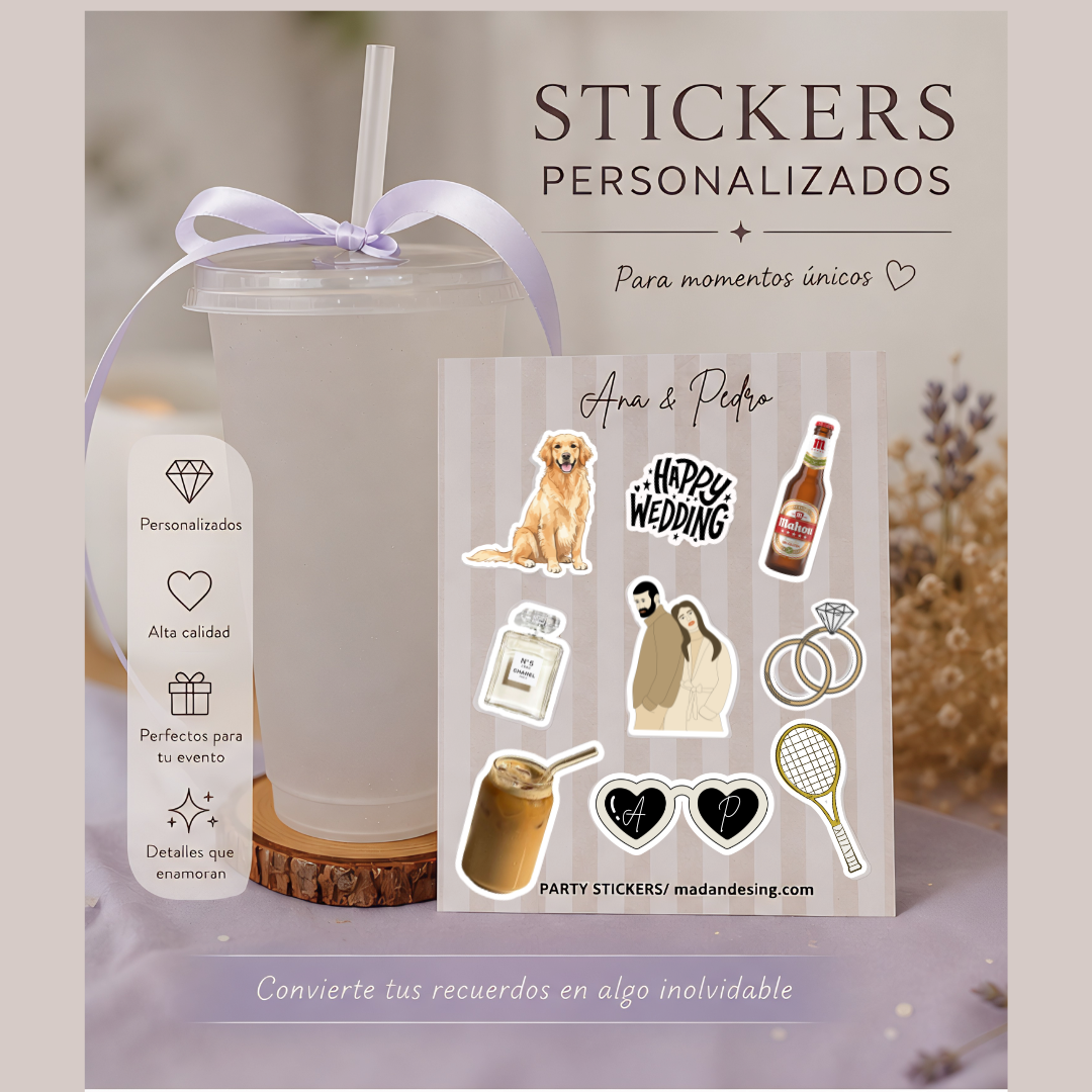 STICKERS PERSONALIZADOS