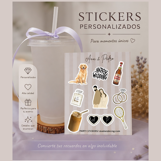 STICKERS PERSONALIZADOS
